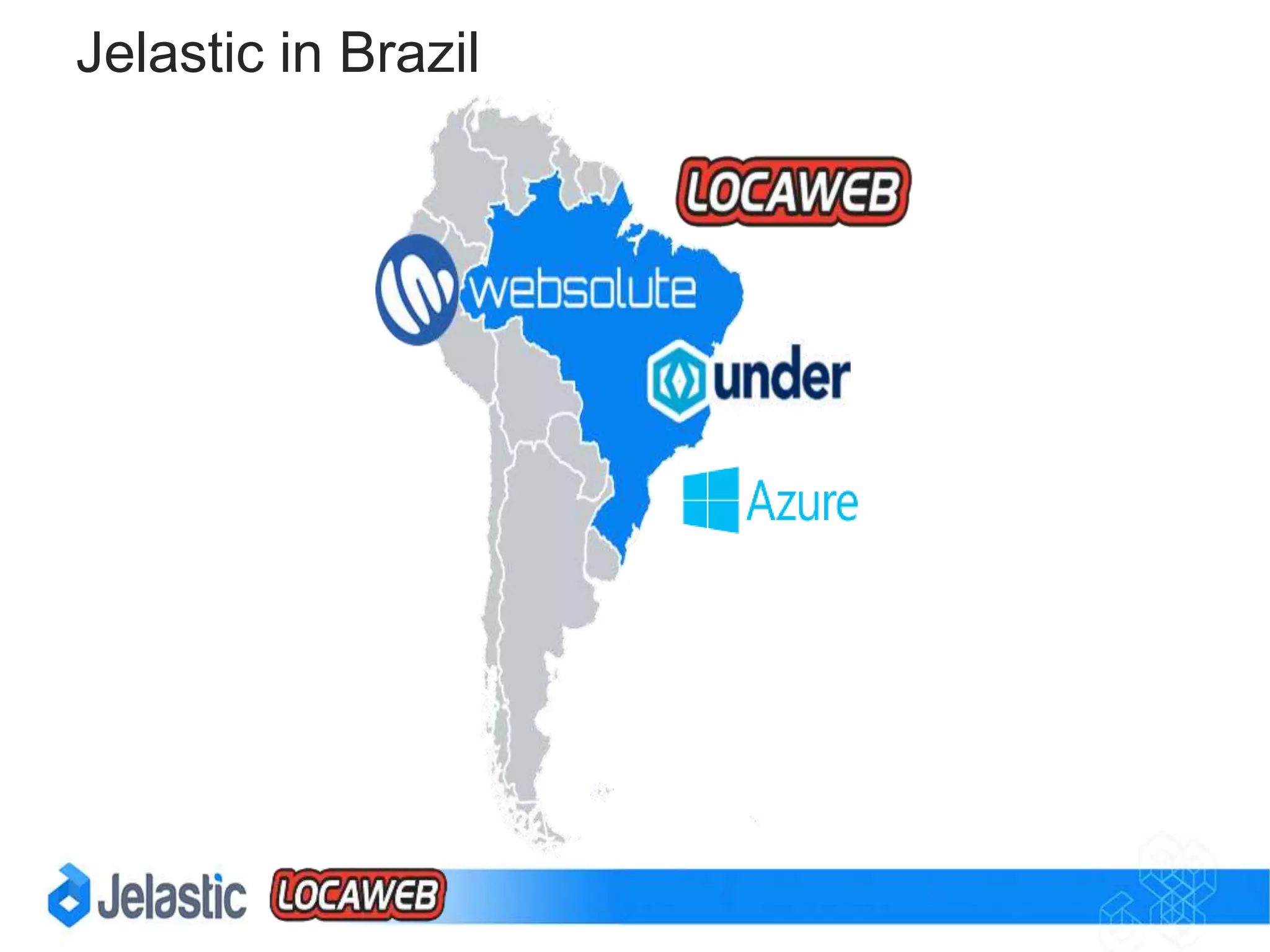 Smart clustering for complex applications
Automatic vertical and horizontal scaling
Deploy across multiple containers
High availability and smart container distribution by load mark
Bind custom scripts on cloud events
Link support between containers on multiple hardware nodes
Built-in toolset for managing the container resources
Advanced app packaging standard
Docker® Registry Hub
Built-in pull functionality
CRIU support (live migration)
Advanced network isolation with own host-routed network interfaces for each container
Ability to manage disk space size and data storage file in each container separately
Ability to limit disk I/O usage per container
Ability to set fair memory limits
Docker® Container in Jelastic
 