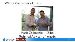 Who is the Father of .EXE?
Mark Zbikowski – “Zibo”
Technical Adviser of Jelastic
 