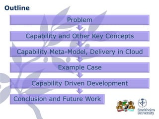 Jelena zdravkovic c ai-se 2013 capability caas | PPT
