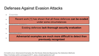 Security of Machine Learning | PDF
