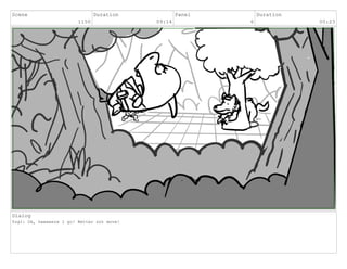 Scene
1150
Duration
09:14
Panel
6
Duration
00:23
Dialog
Yogi: Ok, heeeeere I go! Better not move!
 