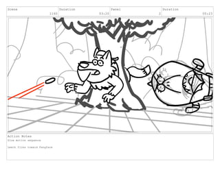 Scene
1160
Duration
03:20
Panel
2
Duration
00:23
Action Notes
Slow motion sequence
Leech flies toward Fangface
 