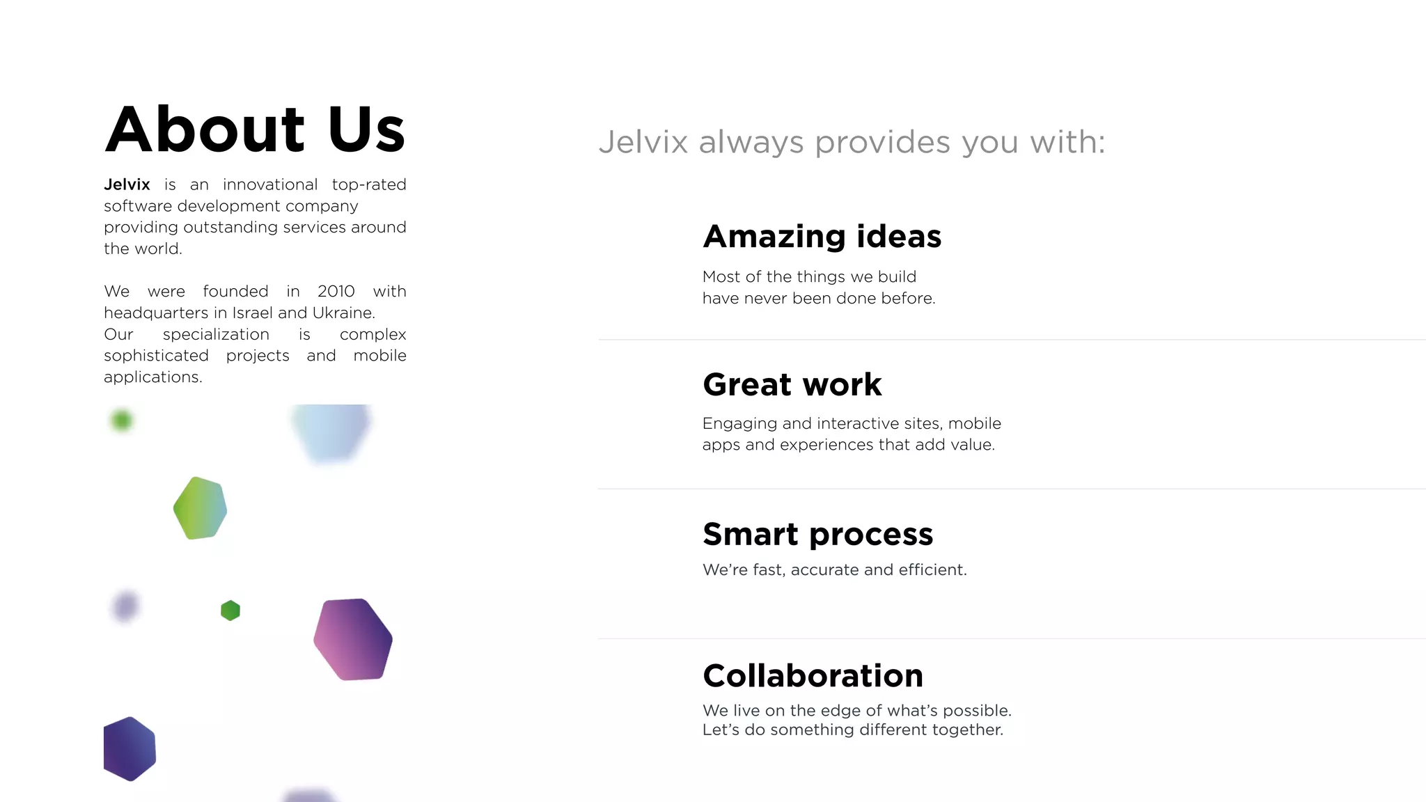 Jelvix portfolio | PDF