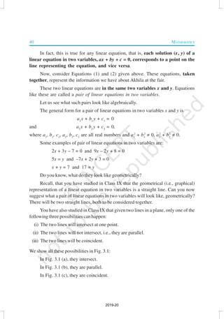 class-10 Maths Ncert Book | Chapter-3 | Slides By MANAV | | PDF