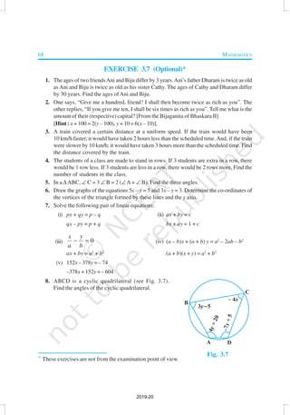 class-10 Maths Ncert Book | Chapter-3 | Slides By MANAV | | PDF