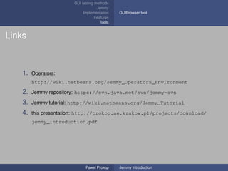 Jemmy Introduction | PDF