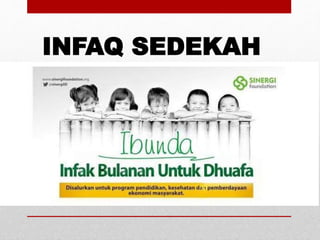 INFAQ SEDEKAH
 