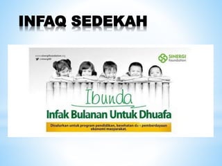 INFAQ SEDEKAH
 