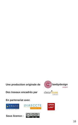 Des travaux encadrés par
En partenariat avec
Sous licence :
Une production originale de
16
 