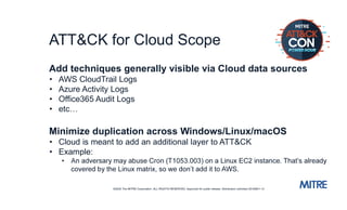 What's New with ATTACK for Cloud?