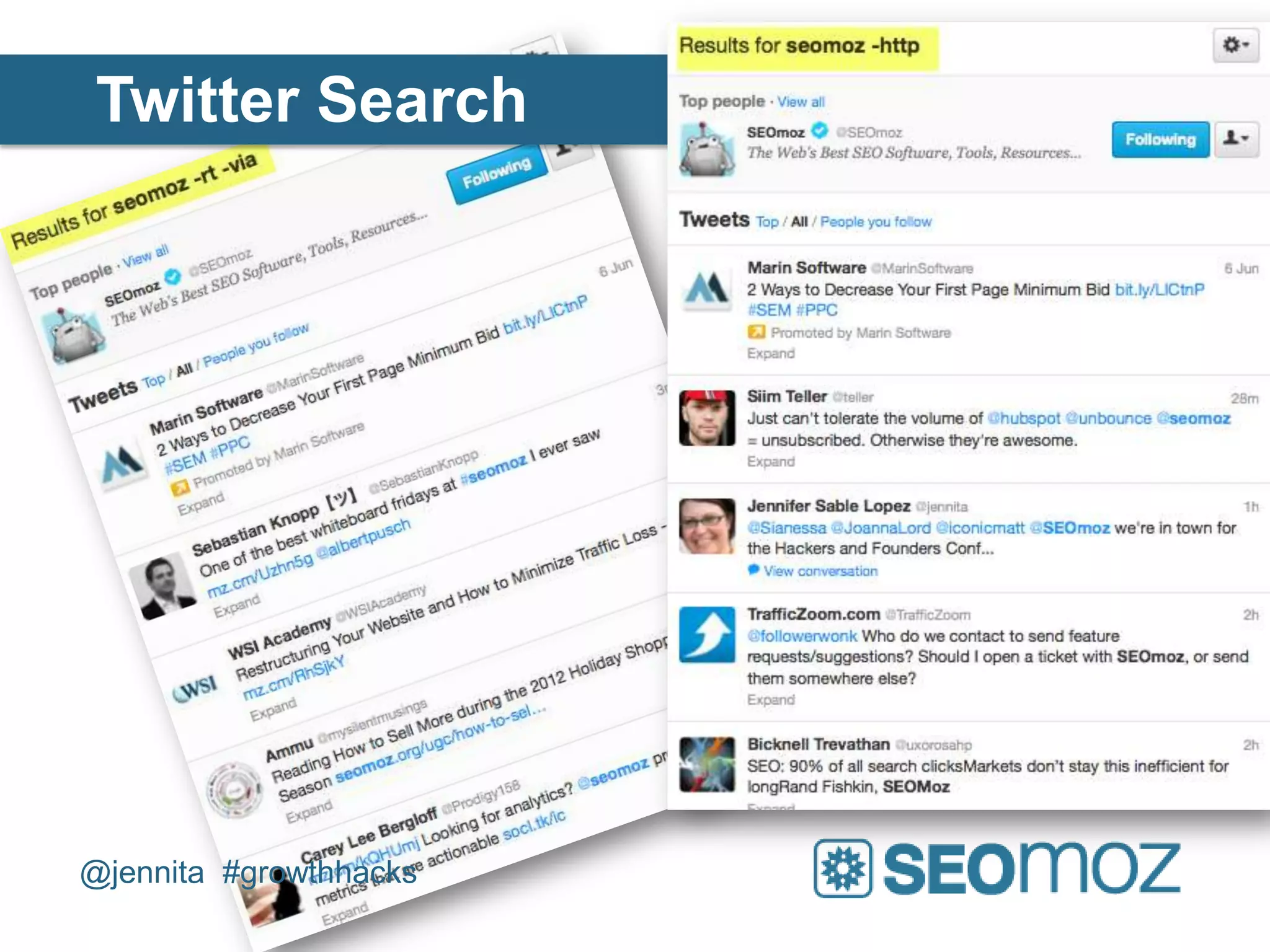 Twitter Search




@jennita #growthhacks
 