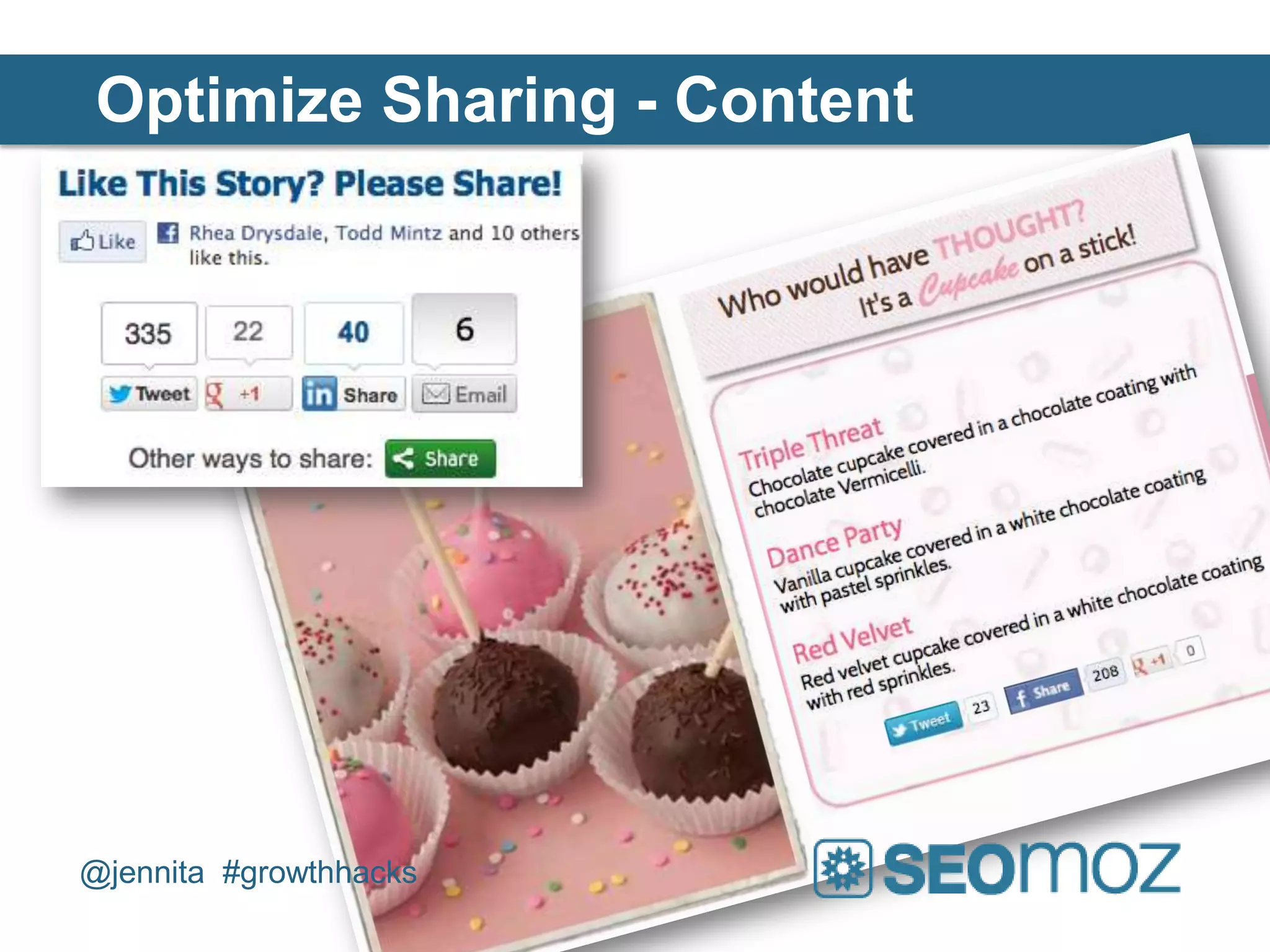 Optimize Sharing - Content




@jennita #growthhacks
 