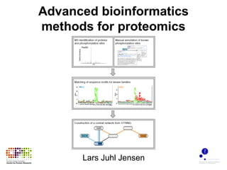 Advanced bioinformatics
methods for proteomics
Lars Juhl Jensen
 