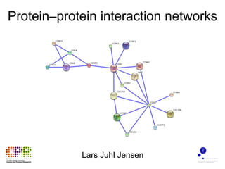 Protein–protein interaction networks Lars Juhl Jensen 