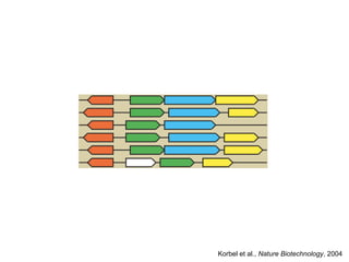 Korbel et al.,  Nature Biotechnology , 2004 