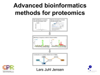 Advanced bioinformatics
methods for proteomics




       Lars Juhl Jensen
 