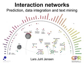 Interaction networks
Prediction, data integration and text mining




              Lars Juhl Jensen
 
