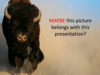 MAYBE this picture
belongs with this
 presentation?
 
