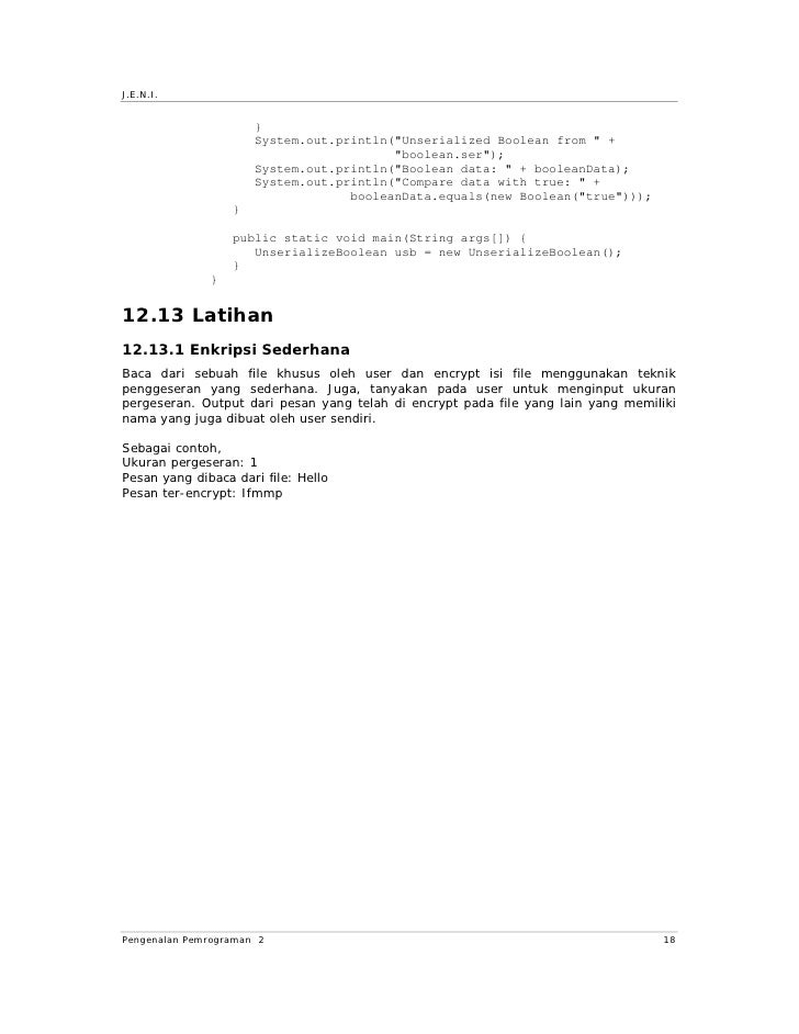 Jeni Intro2 Bab12 Stream Io Lanjut