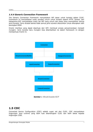 Connection Framework pengembangan aplikasi mobile | PDF