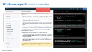 © 2019 IBM Corporation
API reference output | Non-method information
11
Front matter (Markdown)
 