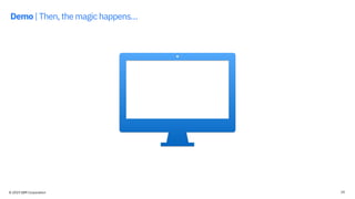 © 2019 IBM Corporation
Demo | Then, the magic happens…
19
 