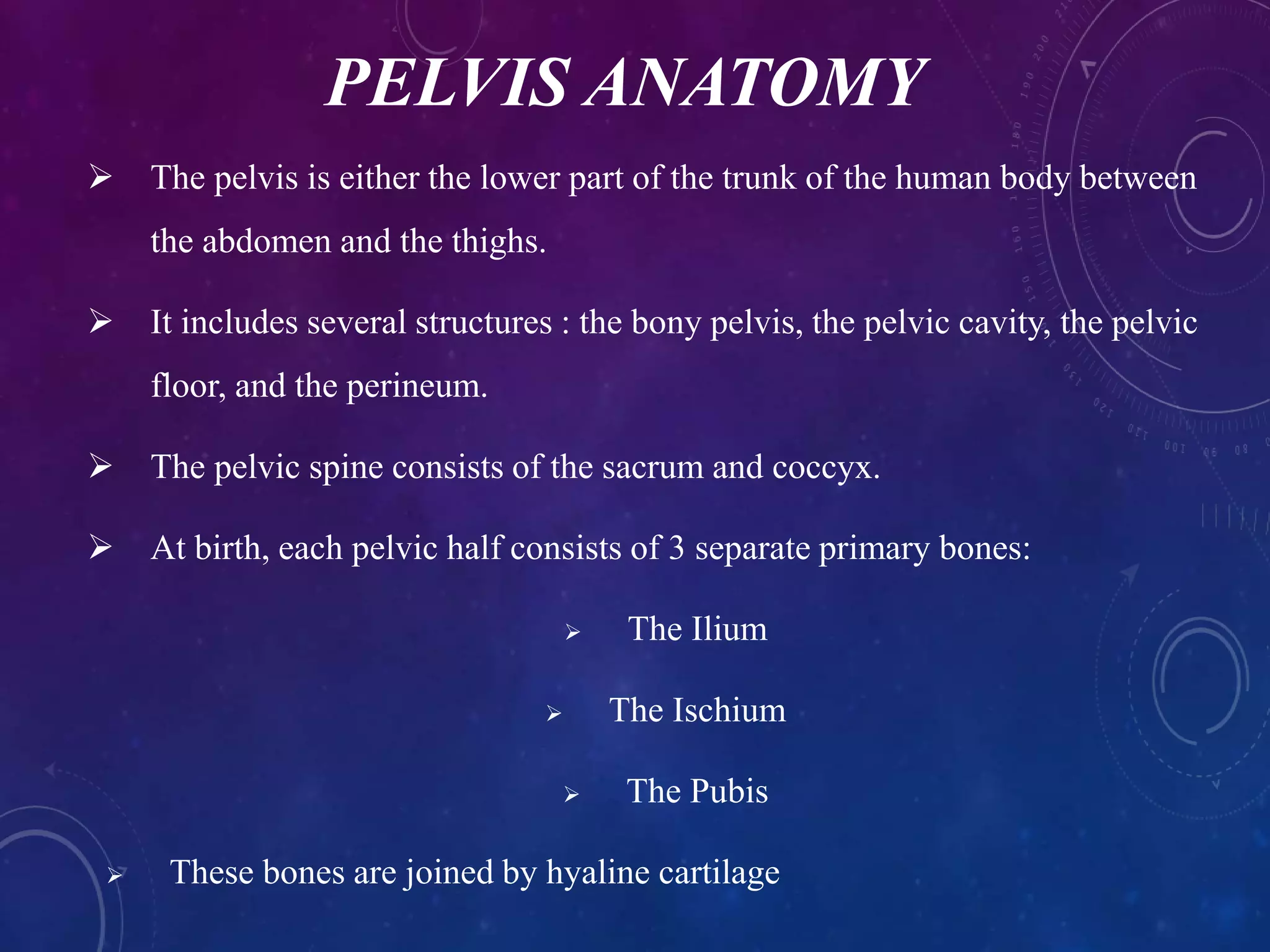 X-RAY PELVIS PROJECTIONS | PPTX