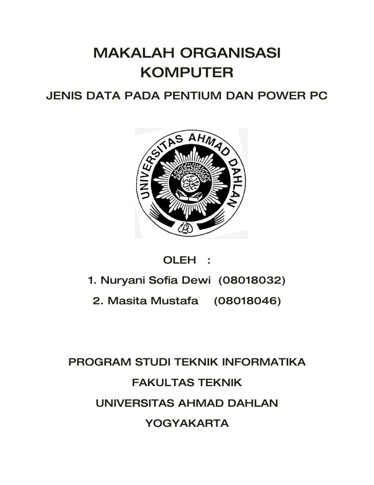 Jenis Data Pentium Power Pc1