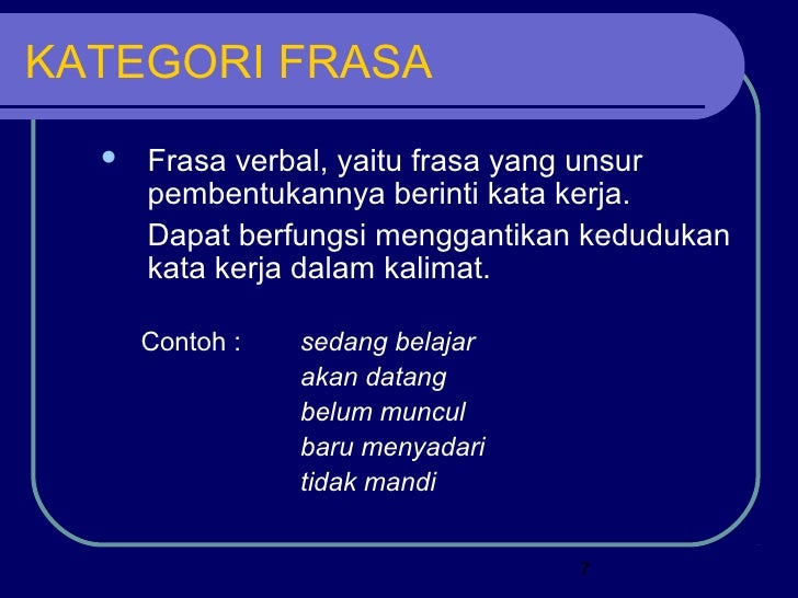 Contoh Frasa Nonpredikatif - Img Your