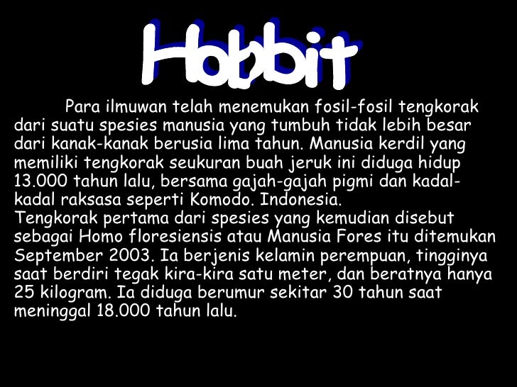 Jenis jenis-manusia-purba