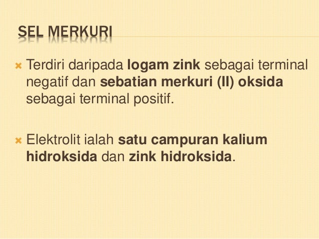 Jenis jenis bateri