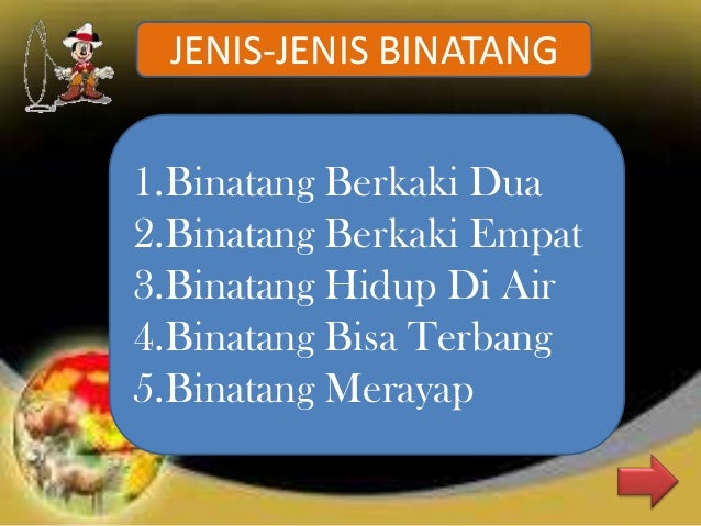 IMSYAFIUL JENIS JENIS BINATANG 