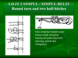 Jenis jenis ikatan (knots) | PPTX