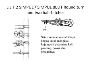 Jenis-Jenis Ikatan (Knots).ppt