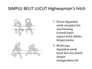 Jenis-Jenis Ikatan (Knots).ppt