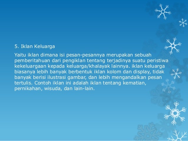 Jenis Jenis Iklan Lp3 I