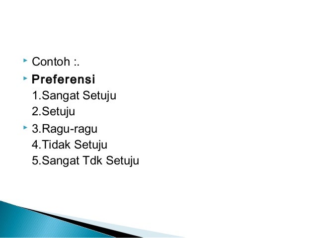 Jenis jenis instrumen dalam pengumpulan data