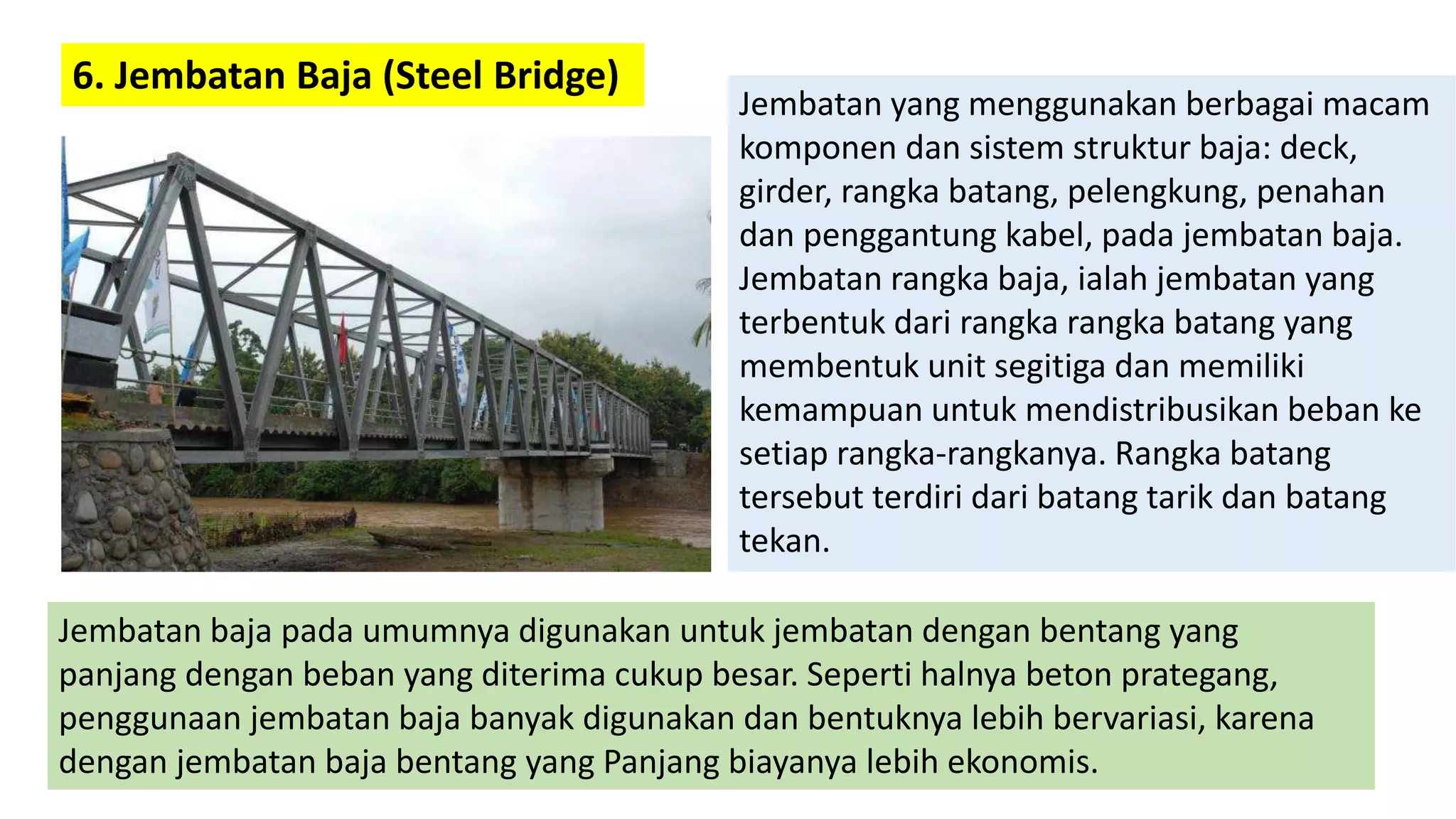 Jenis jenis jembatan | PPTX