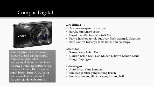 Presentasi Jenis Jenis Kamera