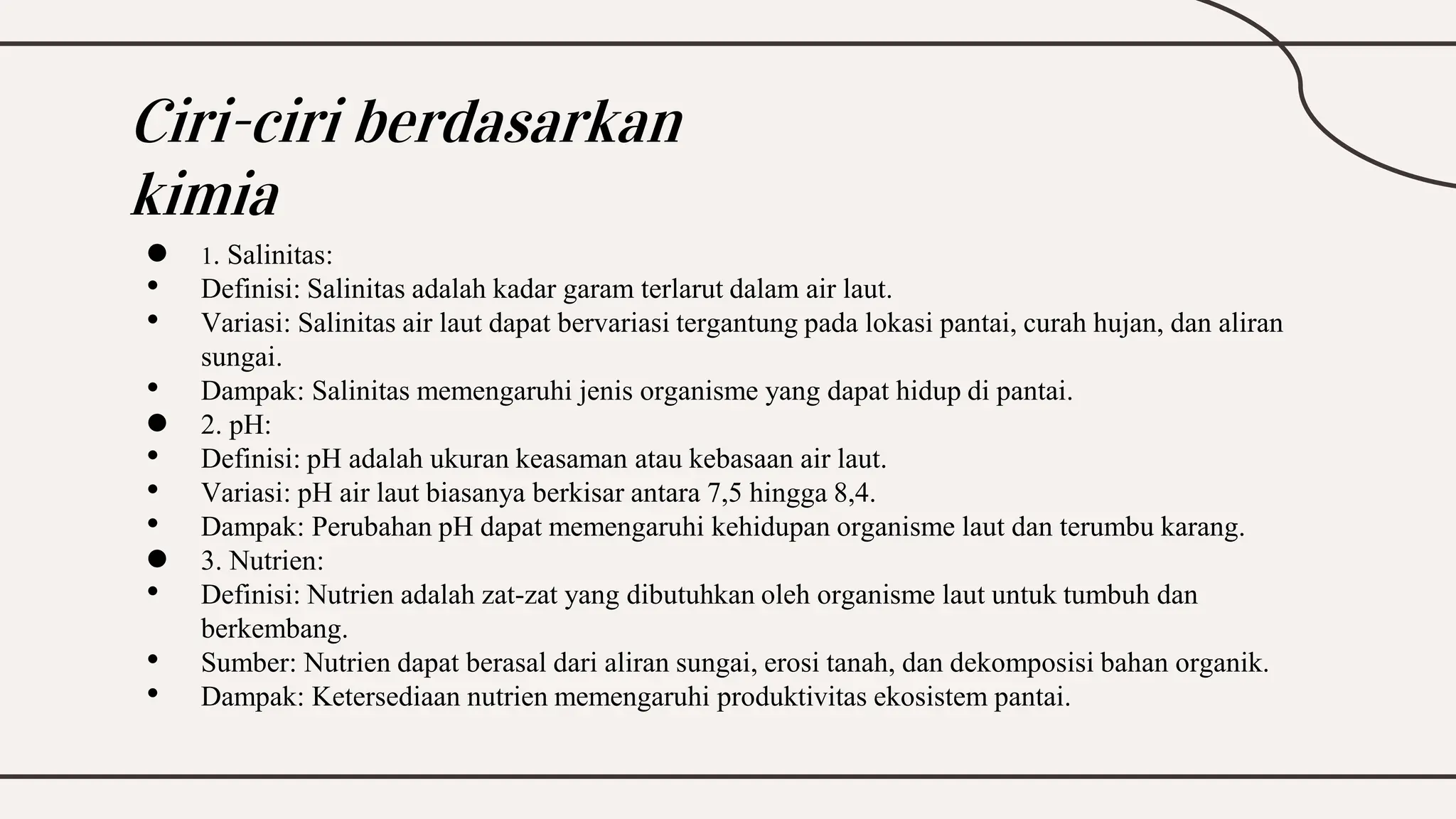 Rekayasa pantai dan rawa, Jenis-jenis pantai, contoh pantai yang ada di ...