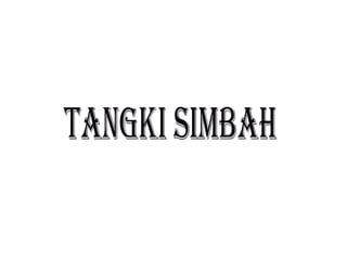 Tangki Simbah 