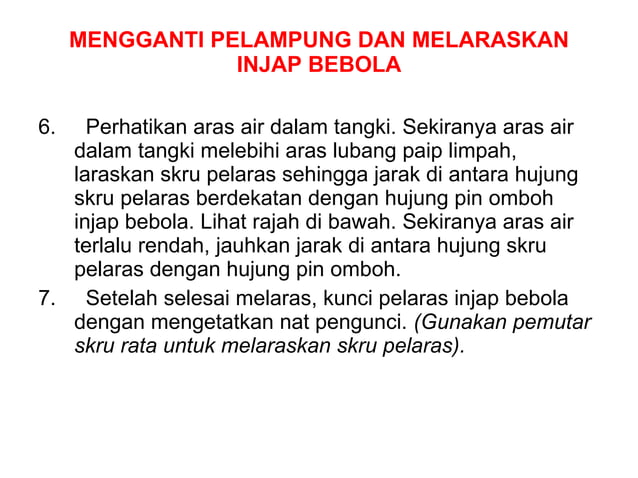 Jenis jenis pili, tangki simbah dan sanitasi 1 2 | PPT