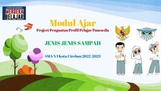 Modul Ajar
Project Penguatan Profil Pelajar Pancasila
JENIS JENIS SAMPAH
SMA N 1 Kota Cirebon 2022-2023
 
