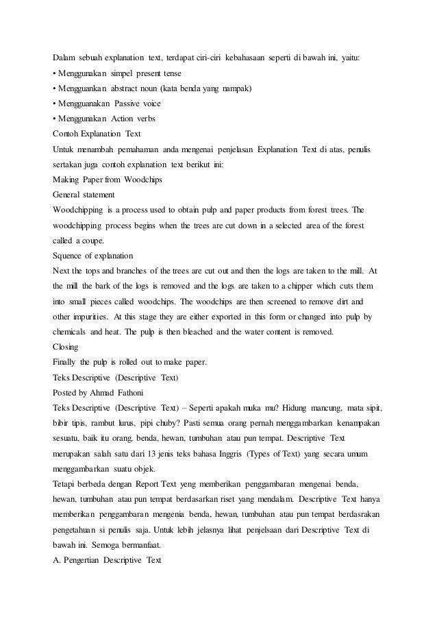 Image Result For Contoh Teks Explanationa Image Result For Contoh Teks Explanationa