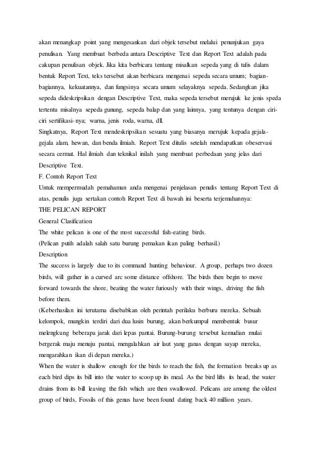 Jenis jenis teks bahasa inggris