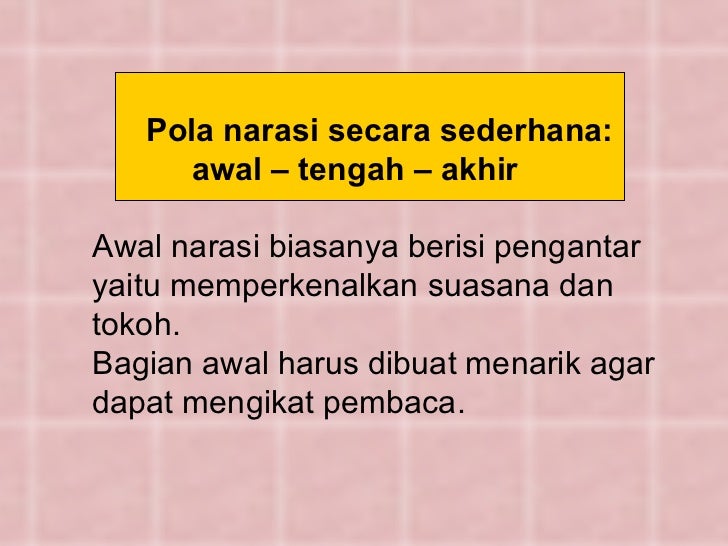 B. Indonesia Jenis karangan