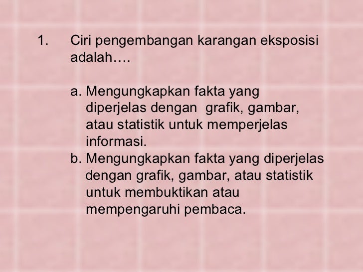 B Indonesia Jenis Karangan