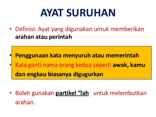 Jenis Ayat Menengah 2