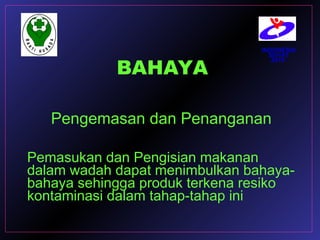 JENIS-JENIS BAHAYA DALAM PENERAPAN K3.ppt