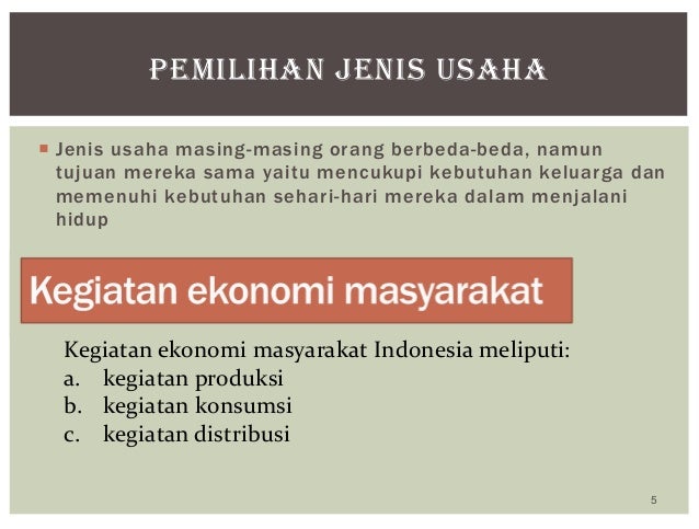 Jenis Dan Bentuk Badan Usaha